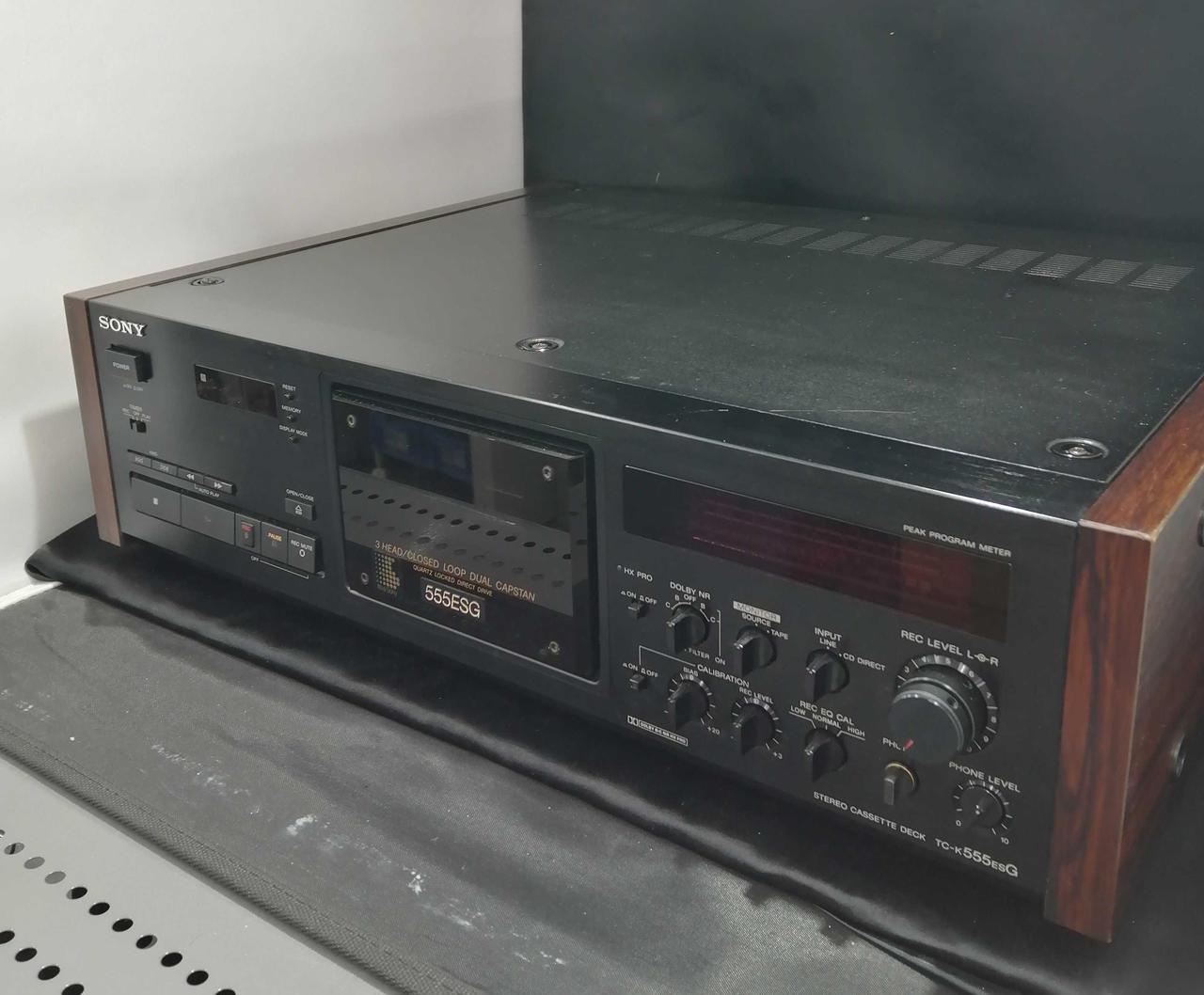 SONY カセットデッキ TC-K555ESG【ジャンク品として】 プレミア 生産終了品 SONY ソニー ステレオカセットデッキ TC