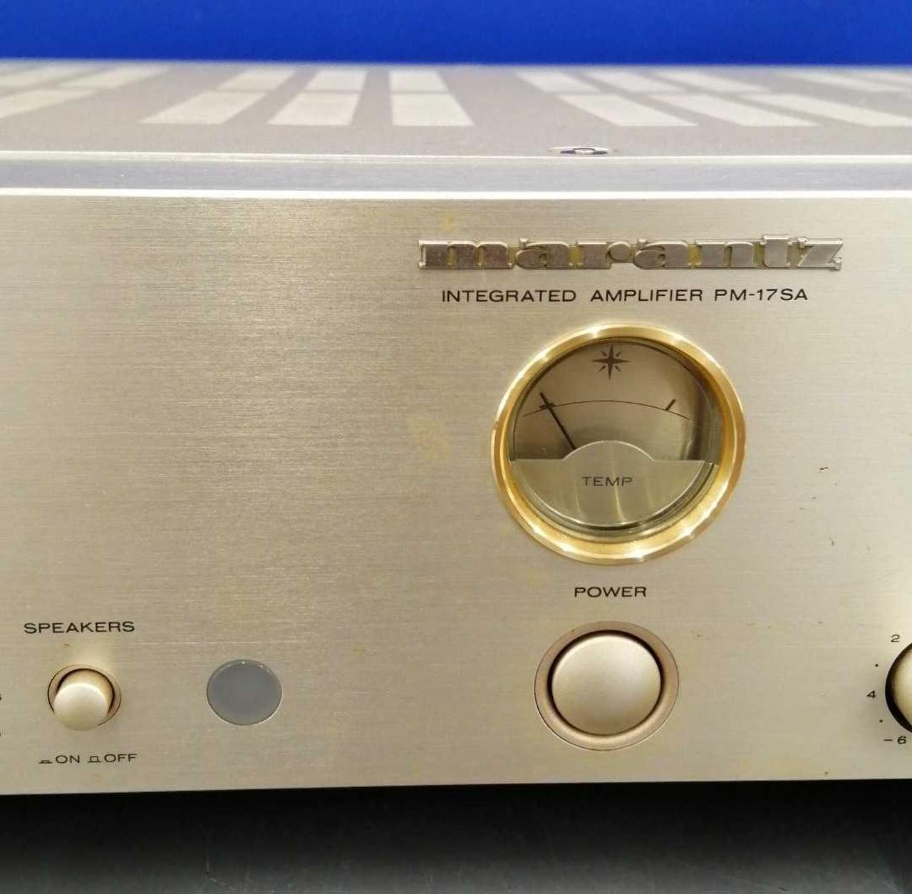高音質！Marantz PM-17SA プリメインアンプ シルバー 動作良好 Jazzy な一日。。 marantz PM-17SA ご成約ありがとうございます