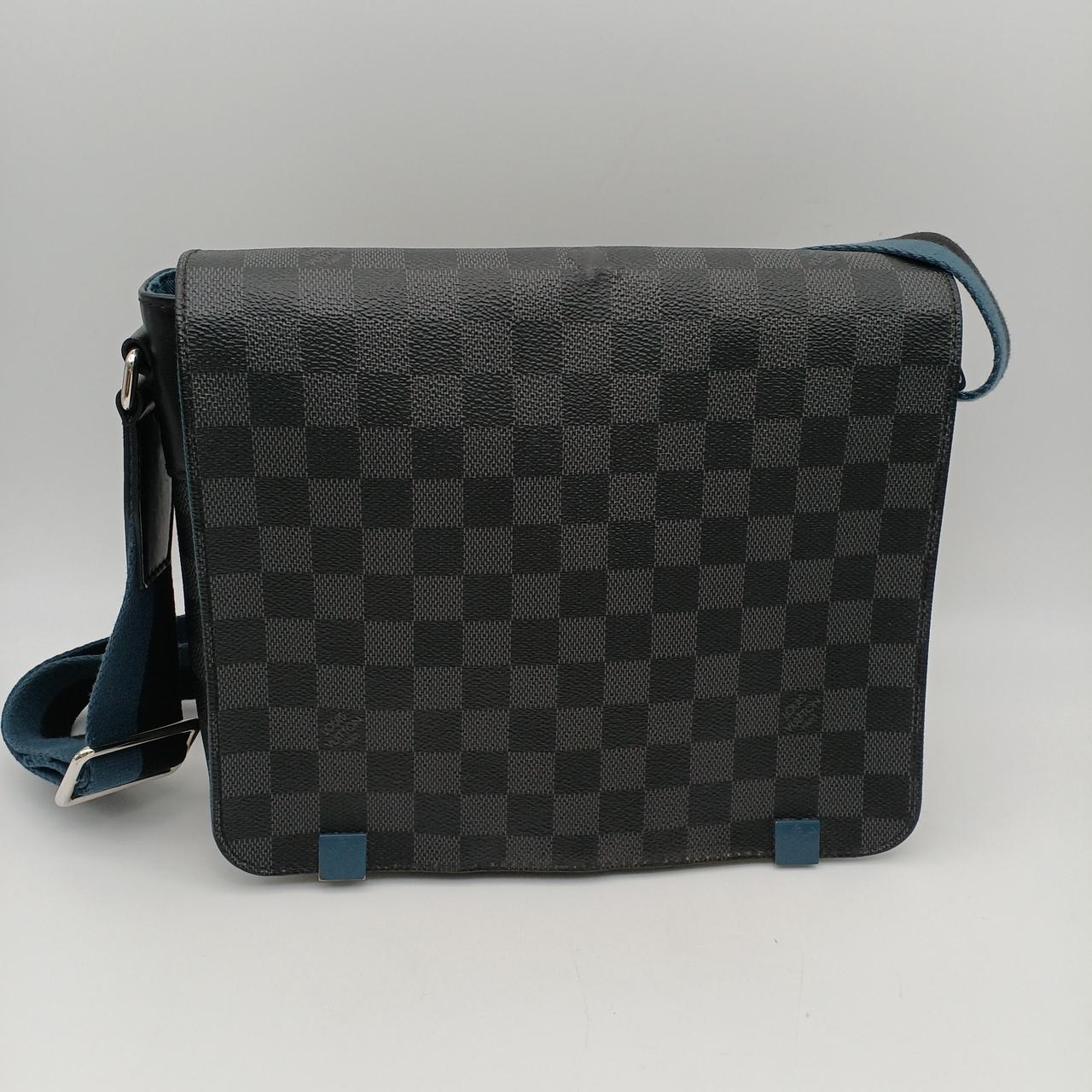美品✨ルイヴィトン N42420 ダミエグラフィット ディストリクトPM ルイヴィトングラフィット ディストリクトPM NV2 14137 黒
