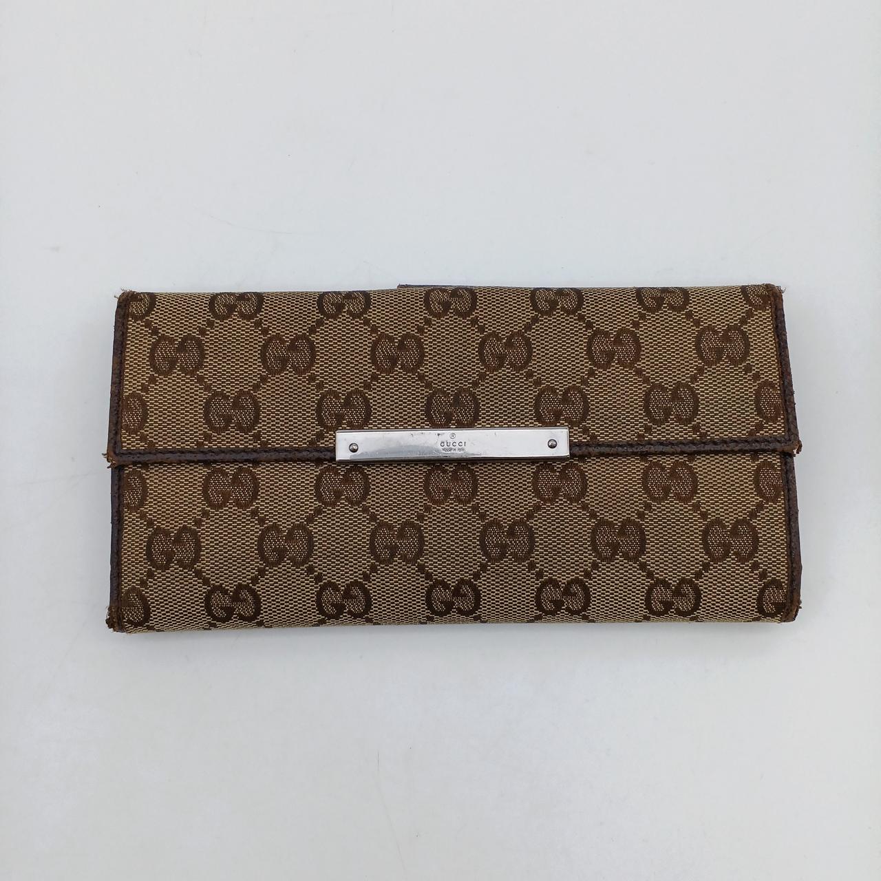 GUCCIグッチ　GGキャンバス　長財布【USED】 GUCCI グッチ GGキャンバス 長財布 レディース 中古 : R&K