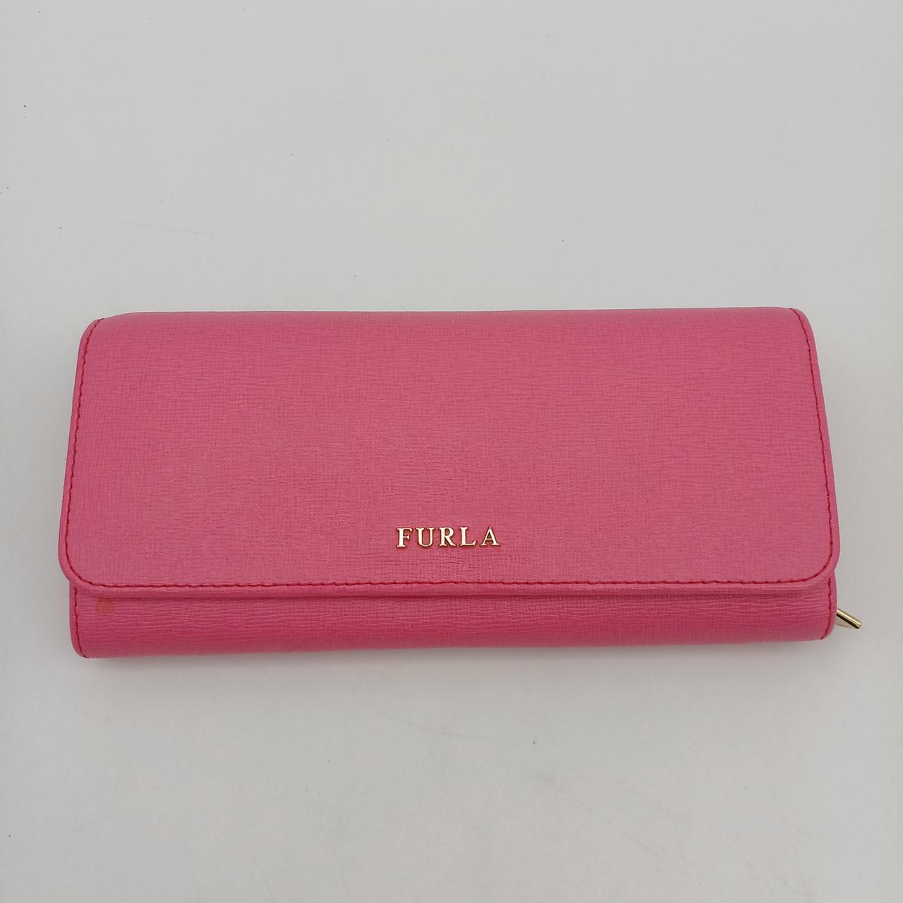 FURLA ピンク 長財布 フルラ 長財布 財布 レディース カメリア バイカラー 二つ折り アルバ