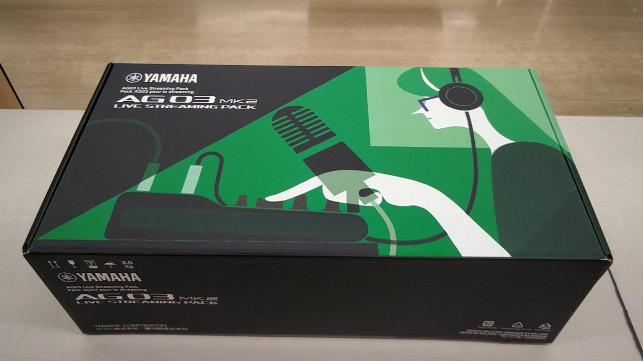 YAMAHA AG03 MK2 ライブストリーミングパック 【公式通販】
