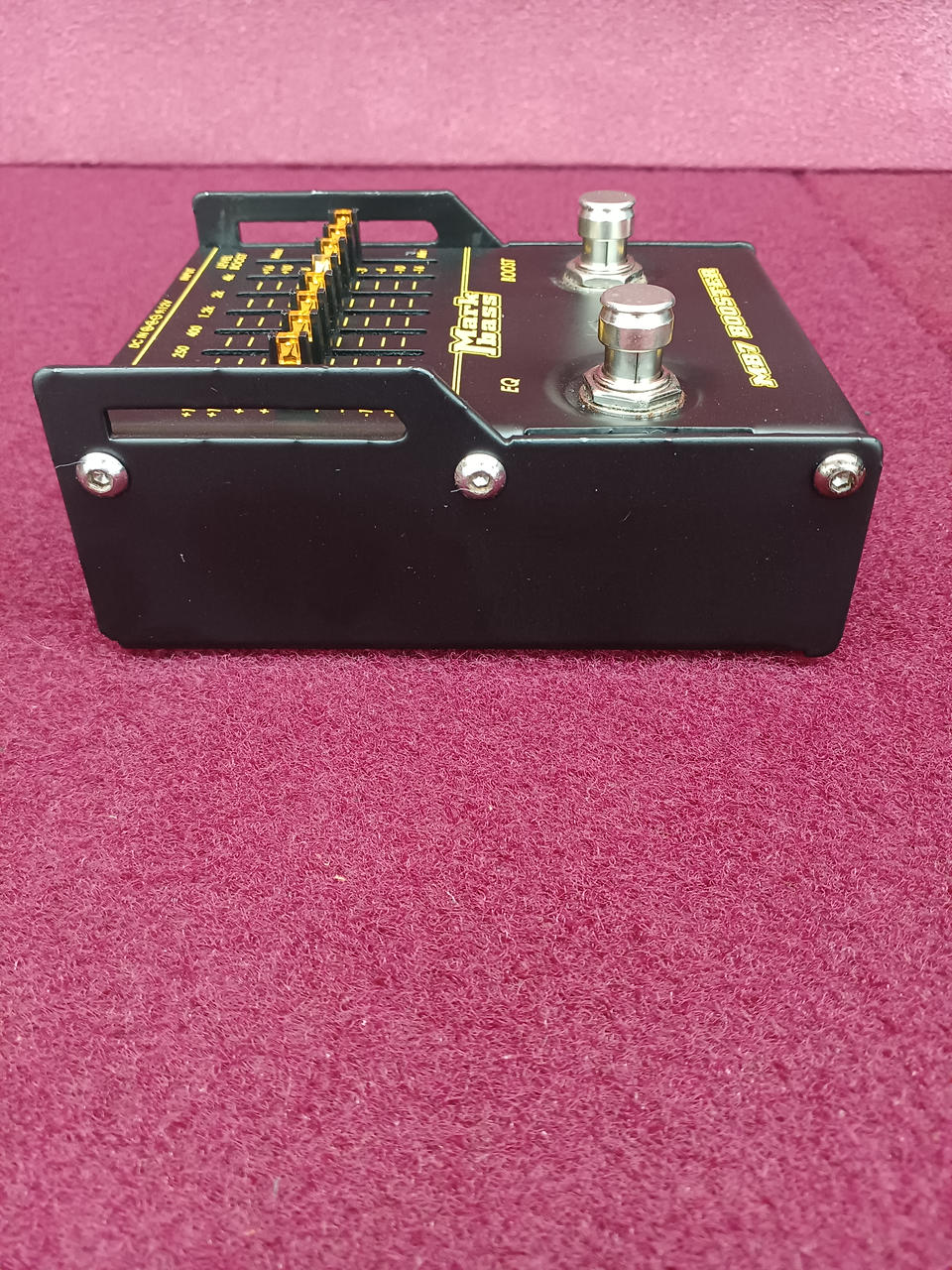 Markbass M87 BOOSTER ベースエフェクター エフェクター】Markbassからベース用の歪み、ブースター4機種