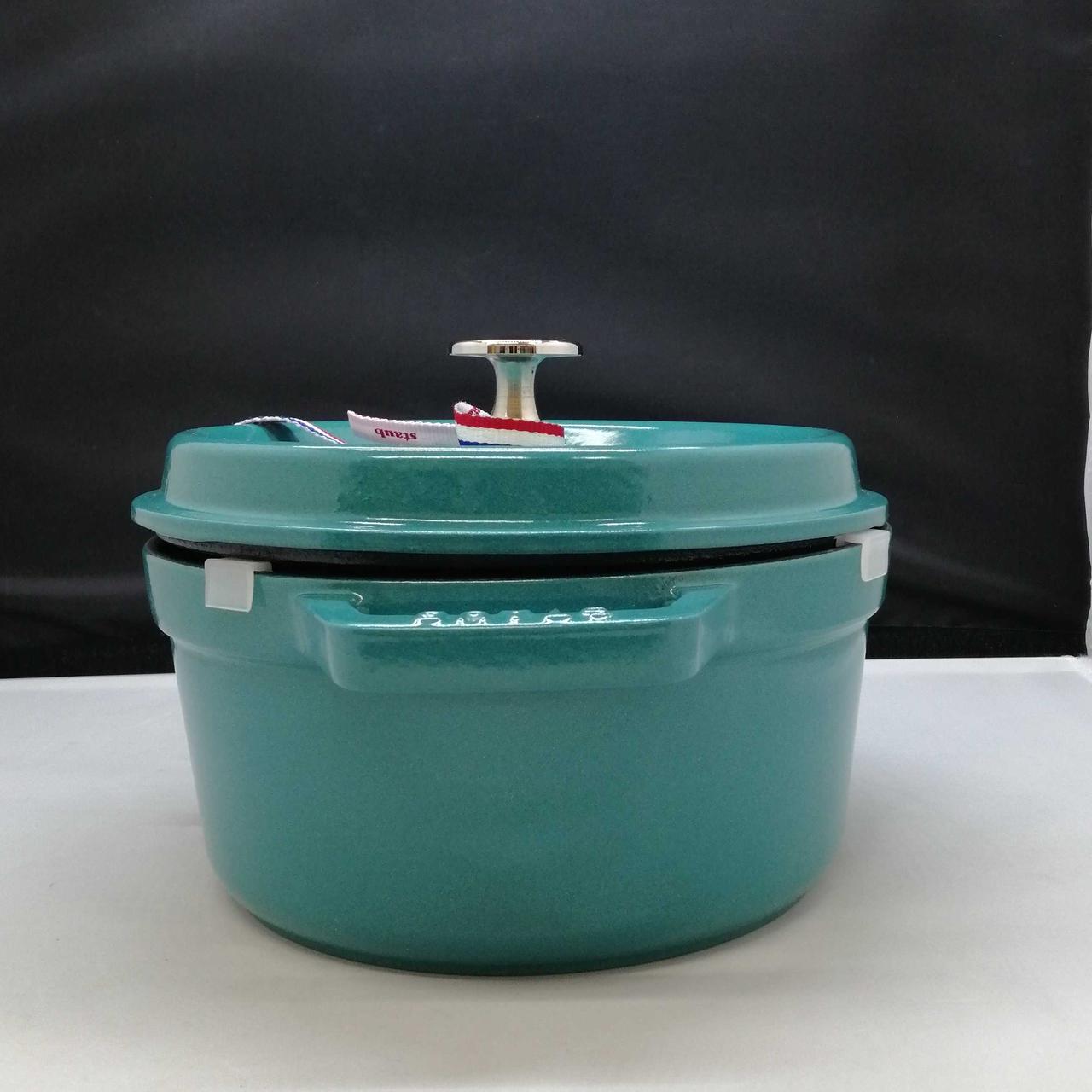 美品　ストウブ　ピコココット20cm ミント 楽天市場】ストウブ ミントの通販 美品 ストウブ ピコココット20cm ミント