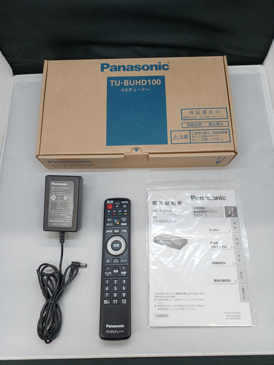 【新品・未使用品】Panasonic 4Kチューナー　TU-BUHD100 Amazon | パナソニック 4Kチューナー TU-BUHD100 | パナソニック