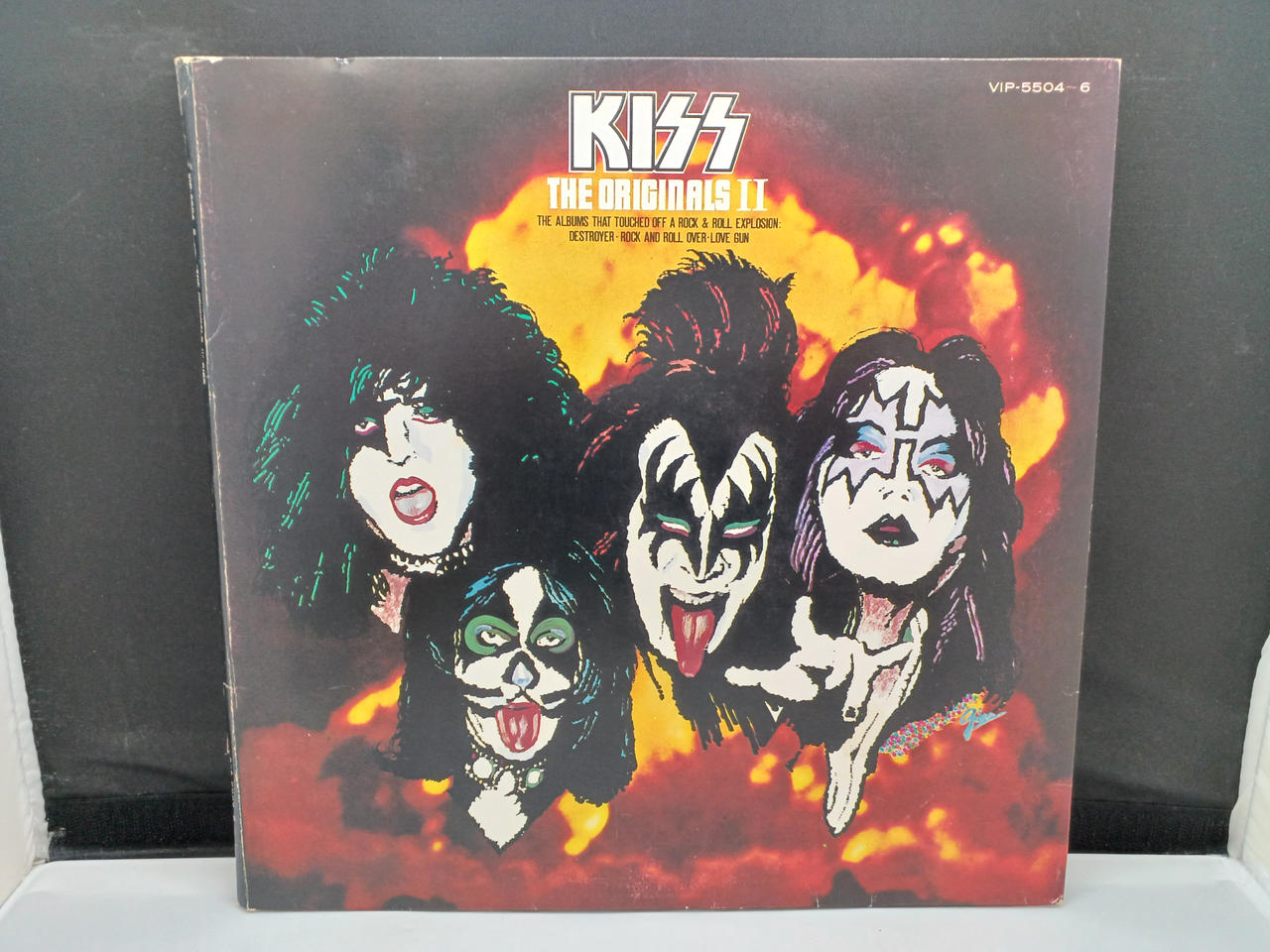 KISS 続・地獄の全貌 Yahoo!オークション - KISS キッス LP レコード 続 地獄の全貌
