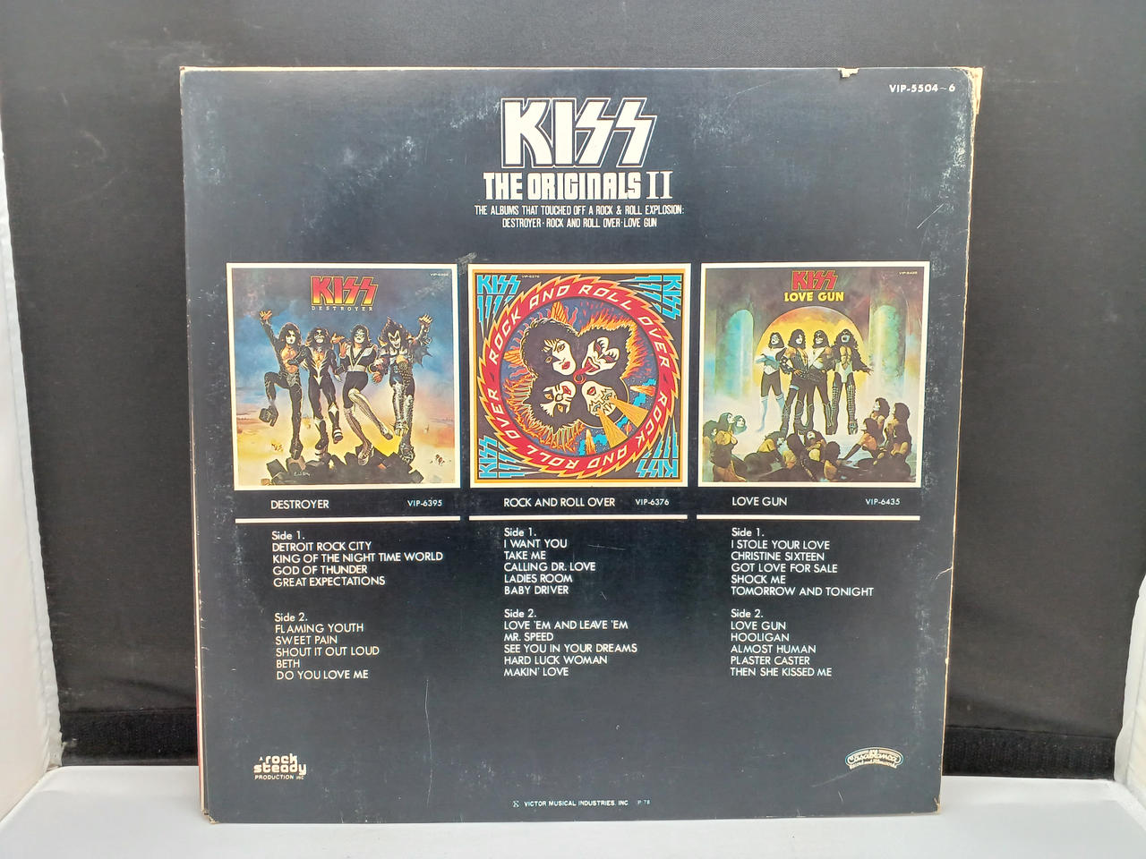 KISS キッス/Originals Ⅱ 続・地獄の全貌+おまけ Yahoo!オークション -「キッス 続地獄の全貌」の落札相場・落札価格
