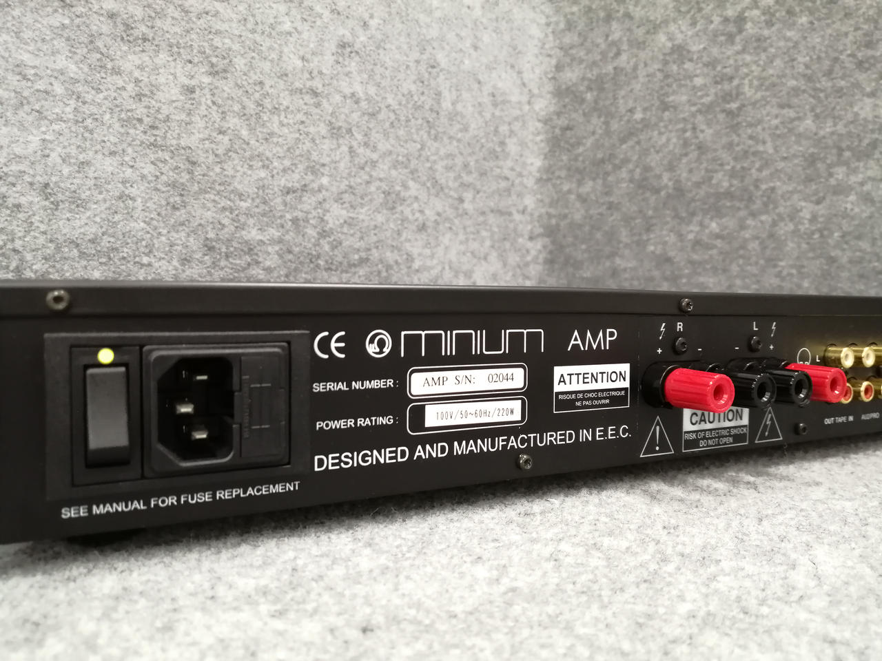 MICROMEGA MINIUM AMP プリメインアンプ