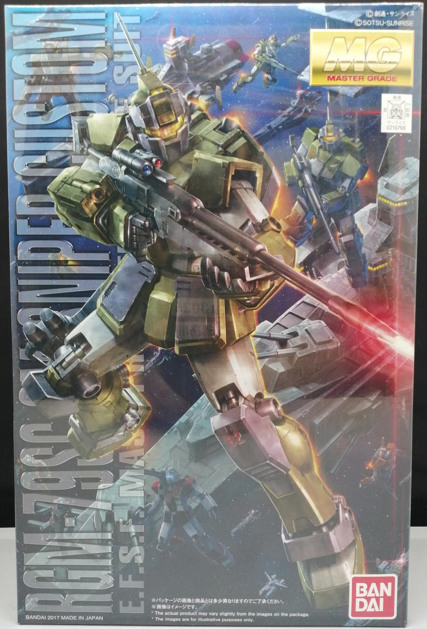 【未開封品】MG ジム・スナイパー カスタム MG ジム・スナイパーカスタム