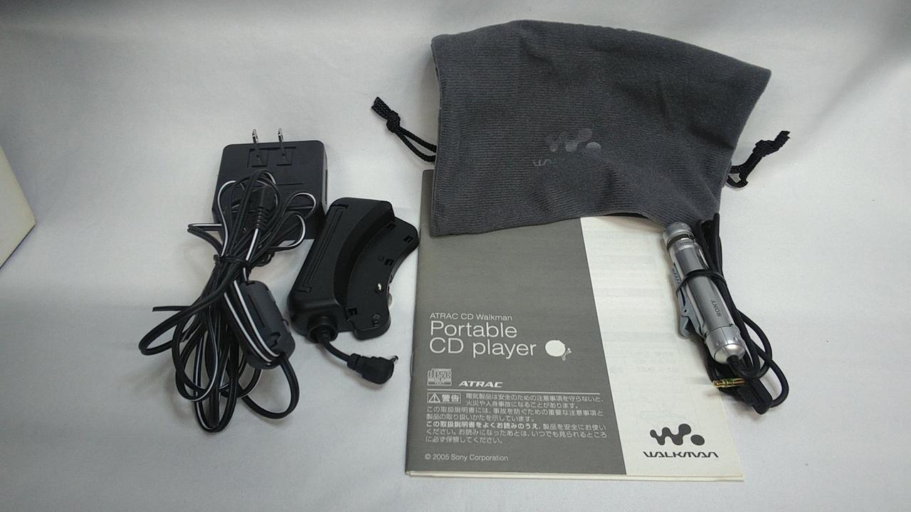 SONY widdit CD WALKMAN アダプタ付 SONY widdit CD WALKMAN アダプタ付