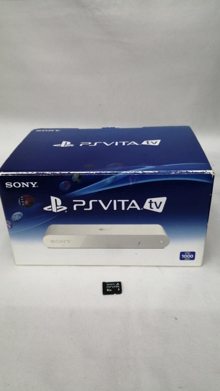 SONY - Vita TV（ VTE-1000-AB01）マイクロSD32GB付 Amazon | 【整備済み品】 SONY ソニー PlayStation Vita TV (VTE