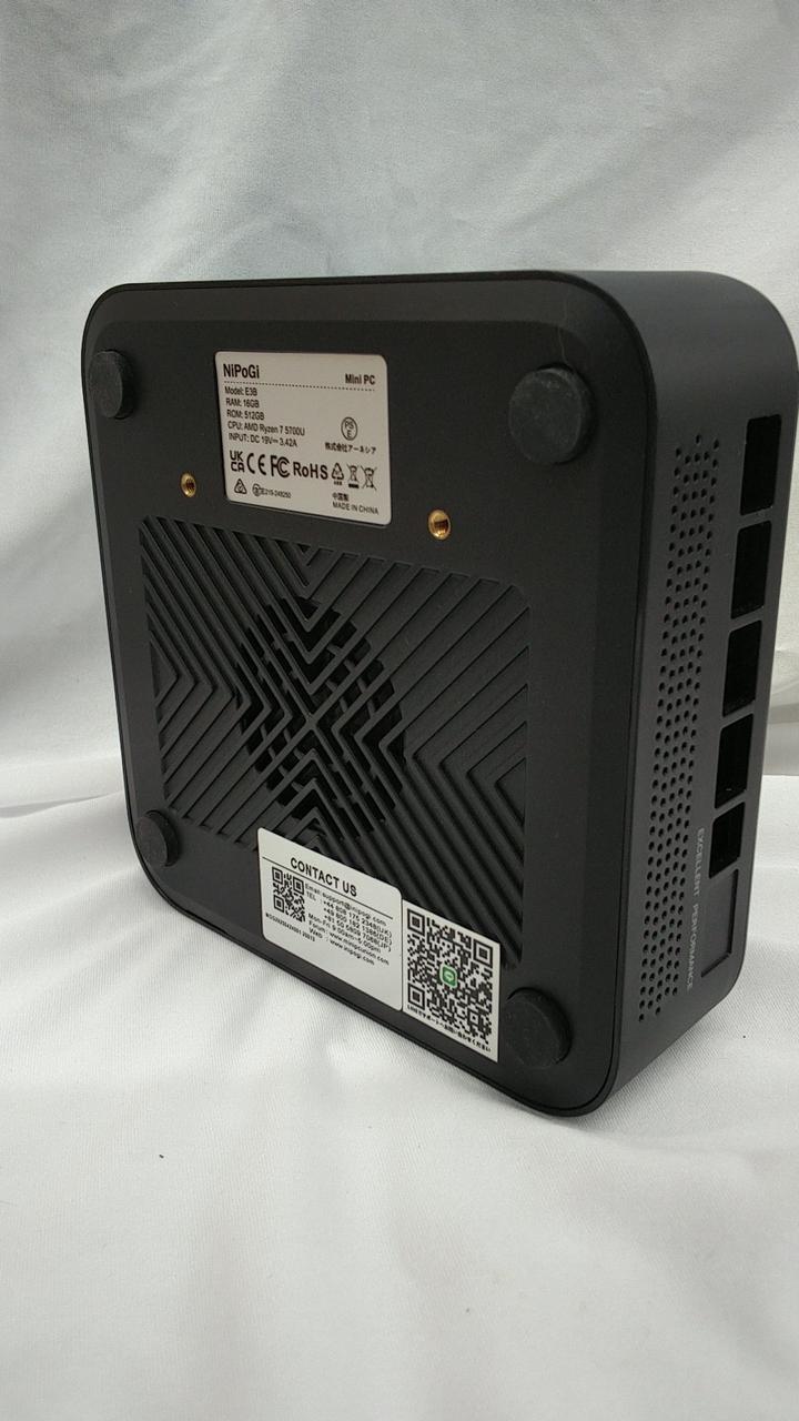 NiPoGi Mini PC 本体 話題の新作!!ミニPC一筋のNiPoGiが贈る最高傑作、デスクトップPC
