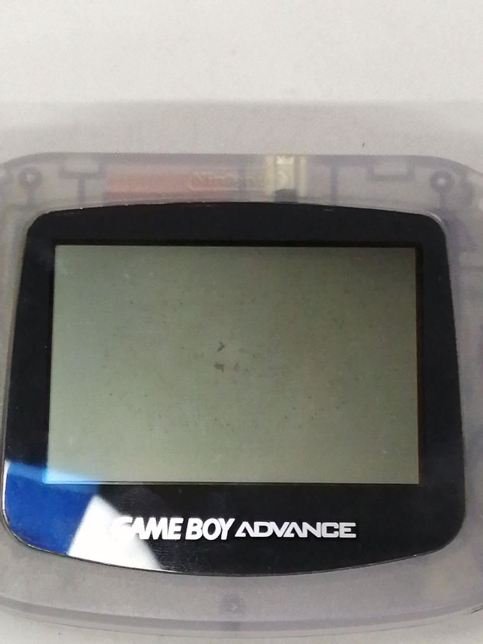 画面中心部にぼやけあり