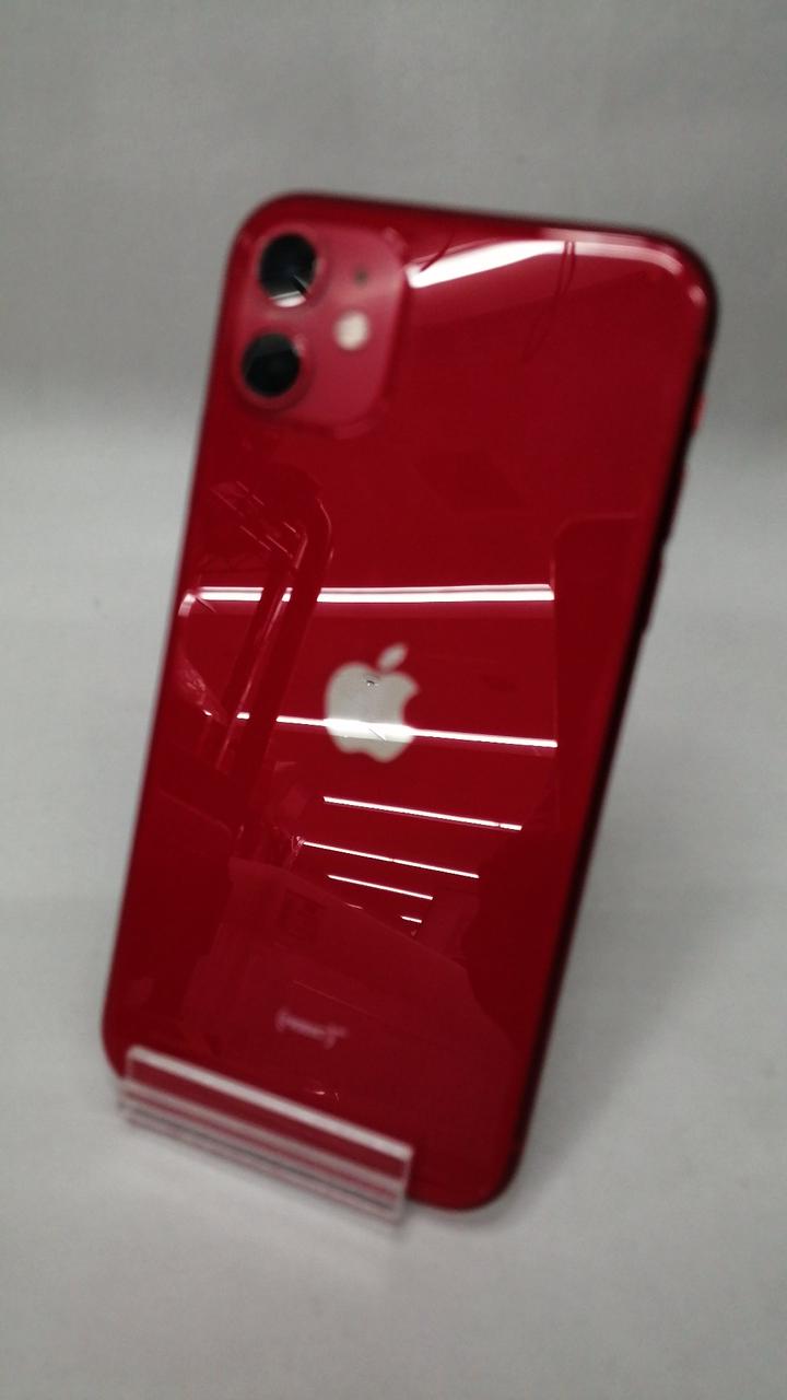 Apple - au iPhone11 64GB Red 中古 iPhone11 64GB Sランク プロダクトレッド｜中古iPhoneの通販なら