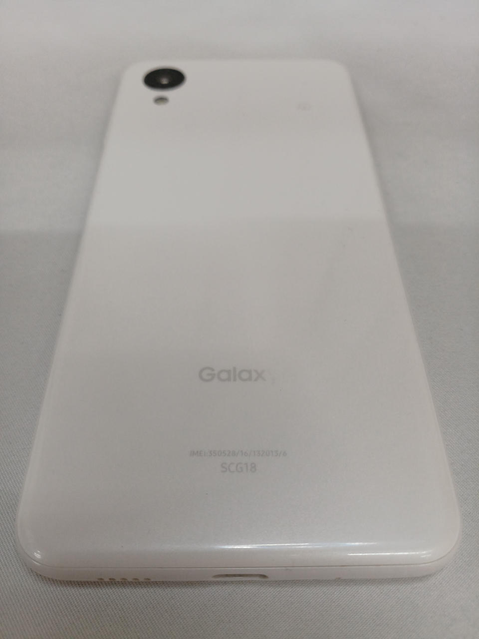 Galaxyのyの印字薄れ