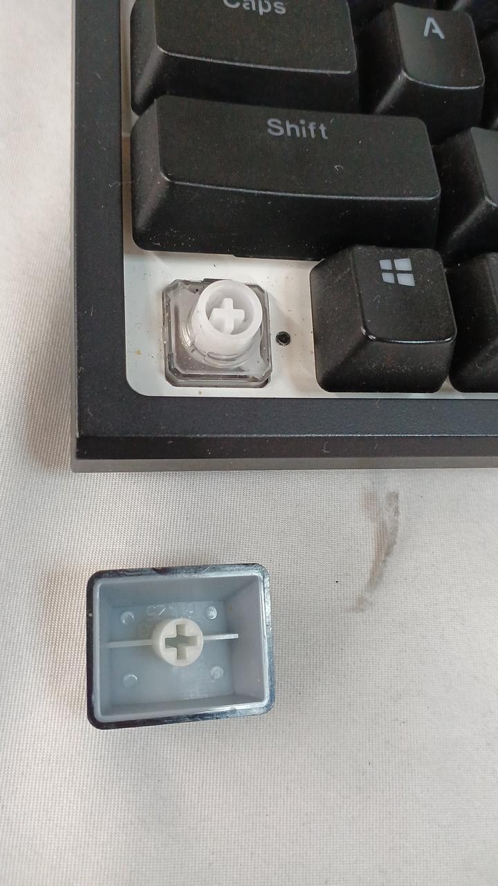 白軸