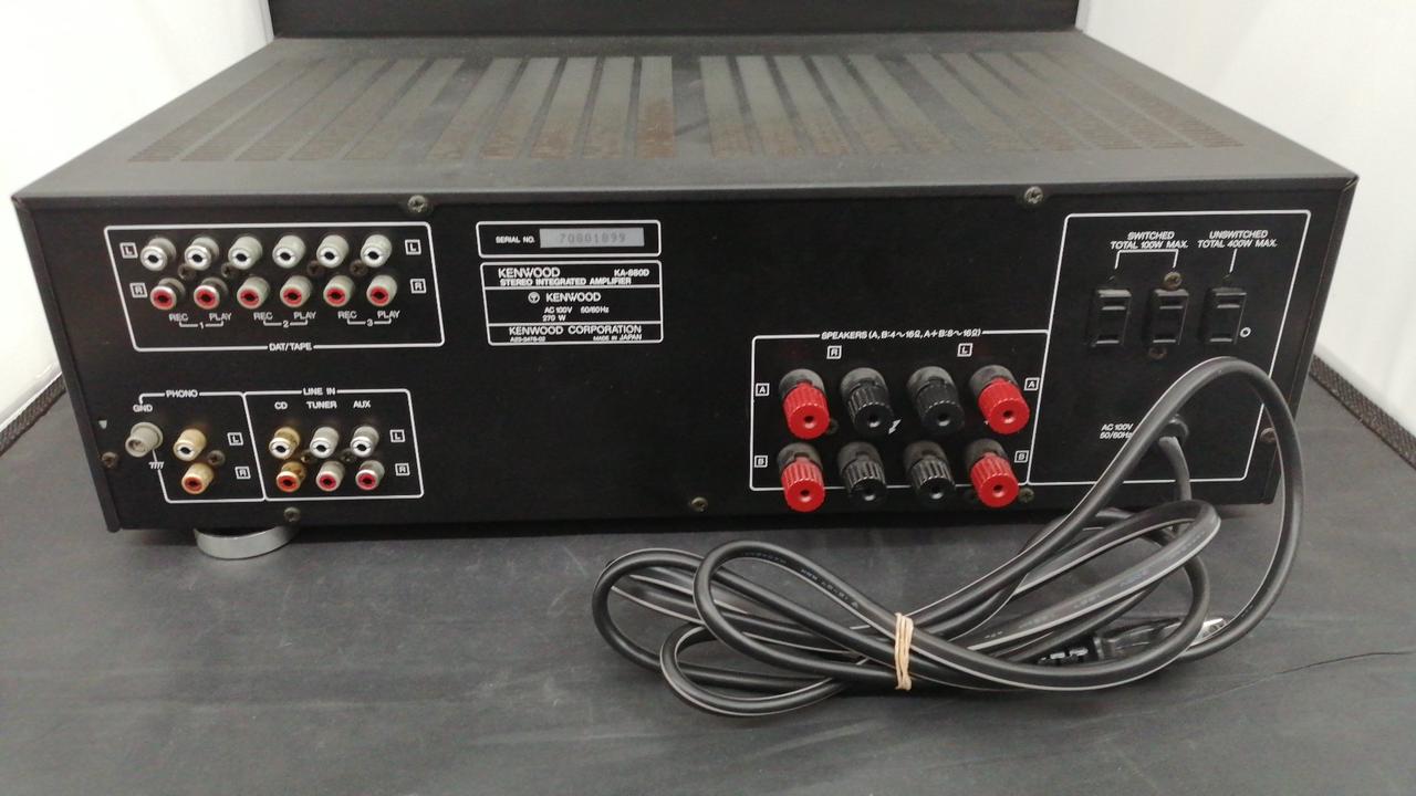 ケンウッド KA-880D プリメインアンプ