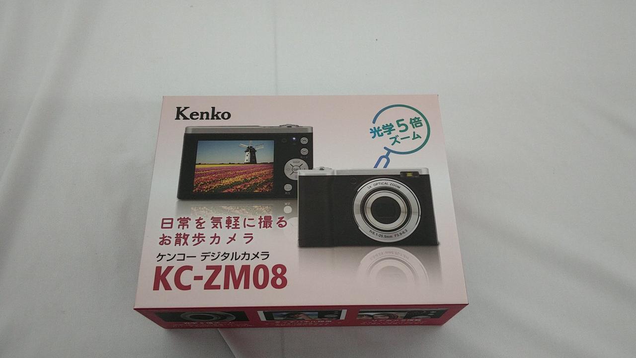 KENKO 型番：KC-ZM08 コンパクトデジタルカメラ