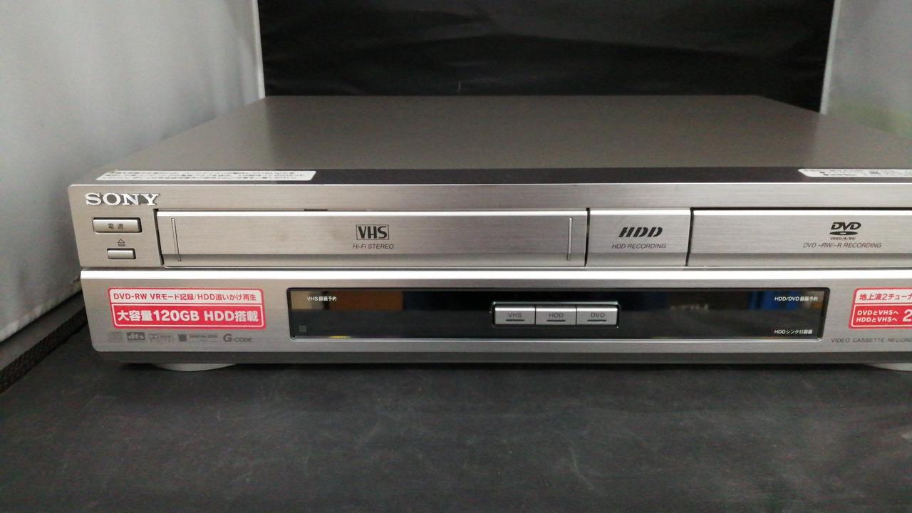 SONY　RDR-VH80　ソニー　HDD搭載VHSビデオ一体型DVDレコーダー Amazon | SONY “スゴ録” RDR-VH80 HDD搭載VHSビデオ一体型DVD