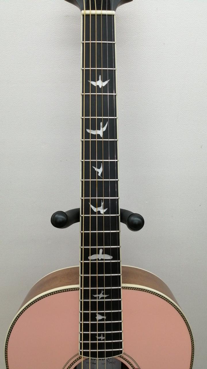 エレアコ【トップ マホガニー単板 指板 エボニー】ポールリードスミス