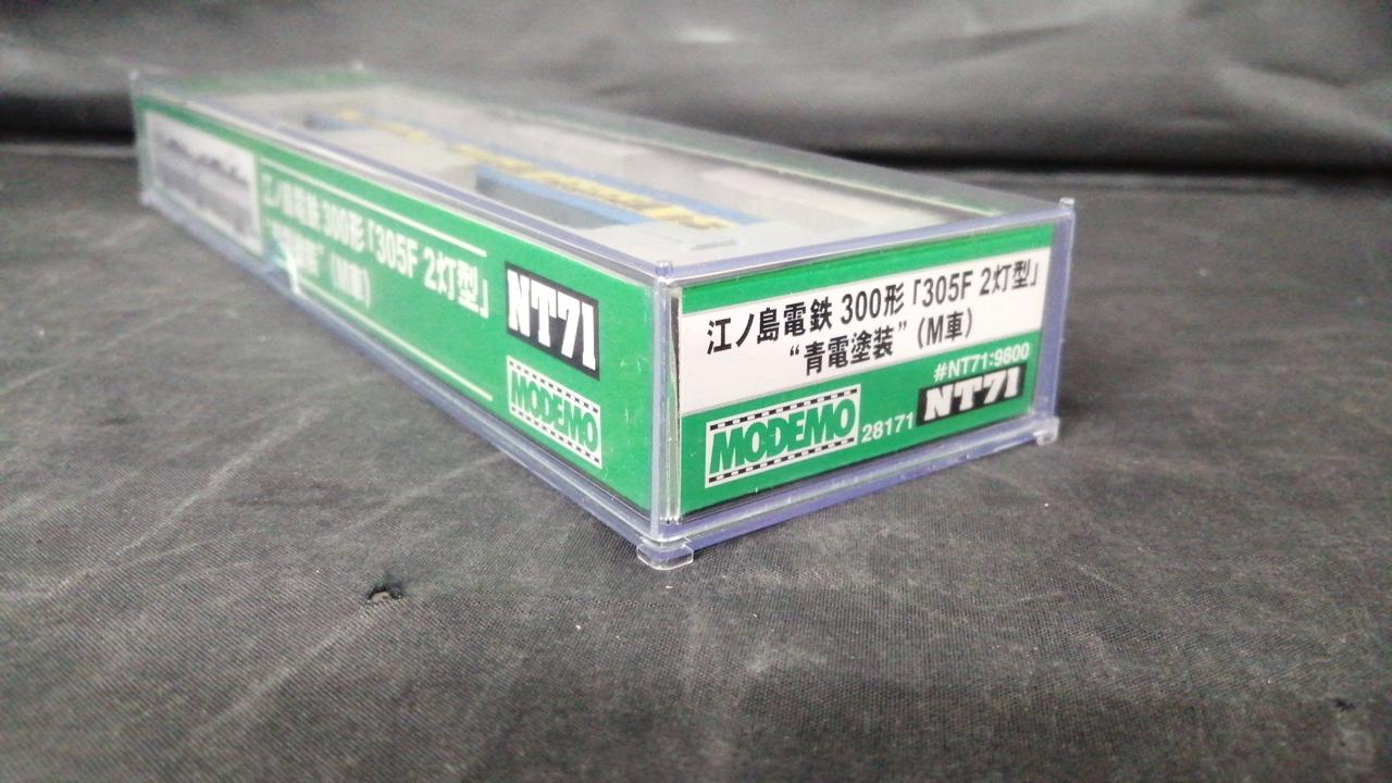 MODEMO モデモ　江ノ島電鉄　江ノ電　300形　青電塗装　M車　NT71 MODEMO モデモ 江ノ島電鉄 江ノ電 300形 青電塗装 M車 NT71