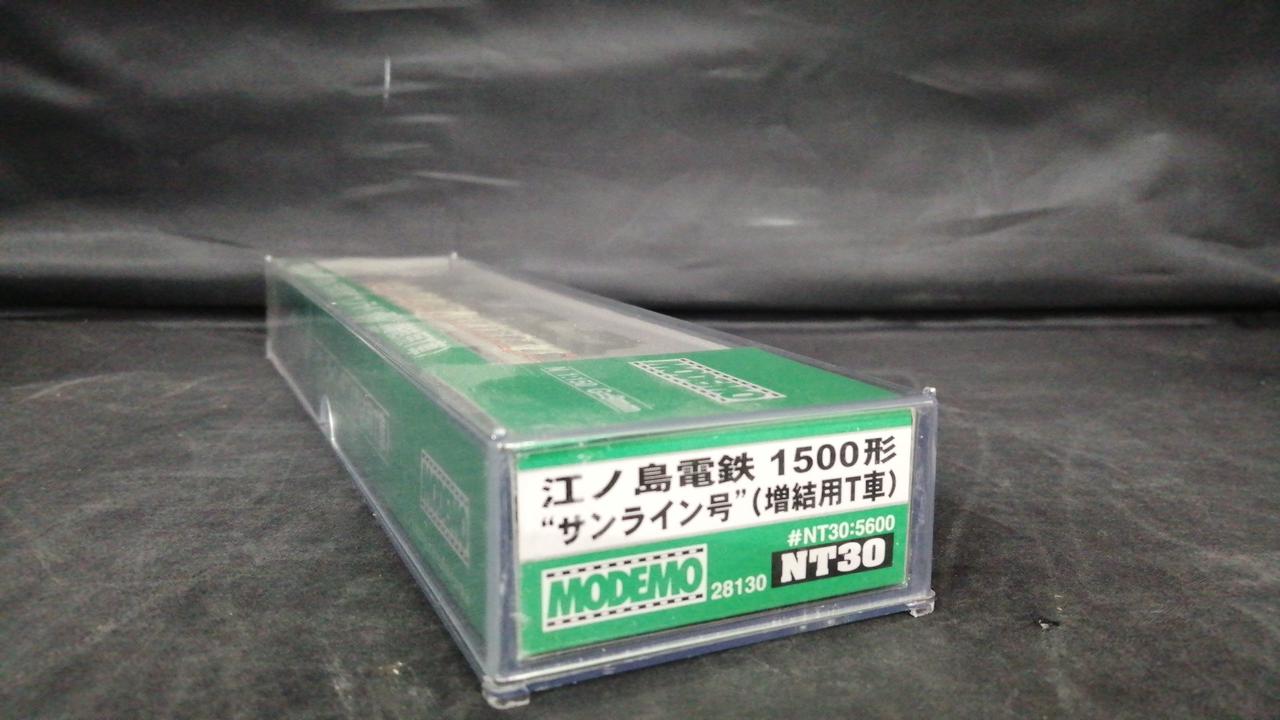 【MODEMO】江ノ島電鉄 1500形 “サンライン号”（増結用車）NT30 Nゲージ モデモ 江ノ島電鉄 1500形 “サンライン号”(増結用T車