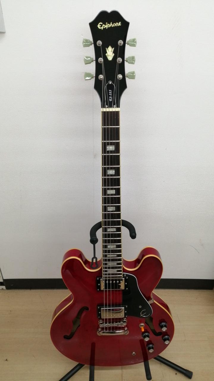 エレキギター美品♡Epiphone Dot ES-335 8_Full_Left_Front_NA-