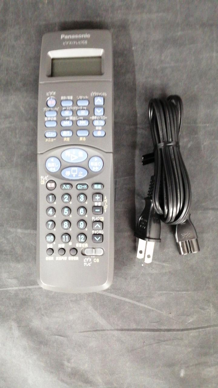メンテナンス整備済　人気Panasonicビデオデッキ メンテナンス整備済 高画質コンパクトVHSビデオデッキ - メルカリ