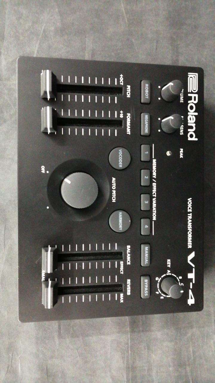 【一度のみ使用＊美品】Roland VT-4 ボイストランスフォーマー Roland VT-4レビュー（forバ美肉） – シンクレア民族音楽工房