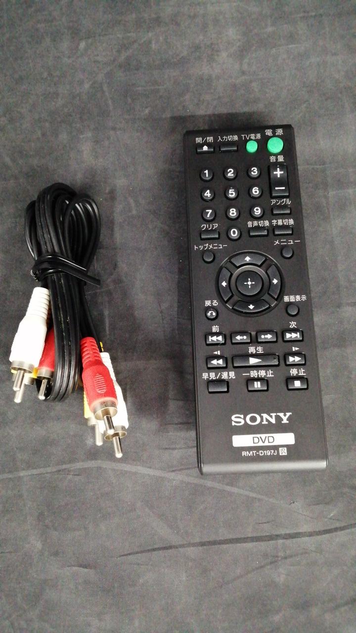 【未使用・開梱品】SONY DVDプレーヤー　DVP-SR20 SONY コンパクトDVDプレーヤーDVP-SR20 2012年製 - メルカリ