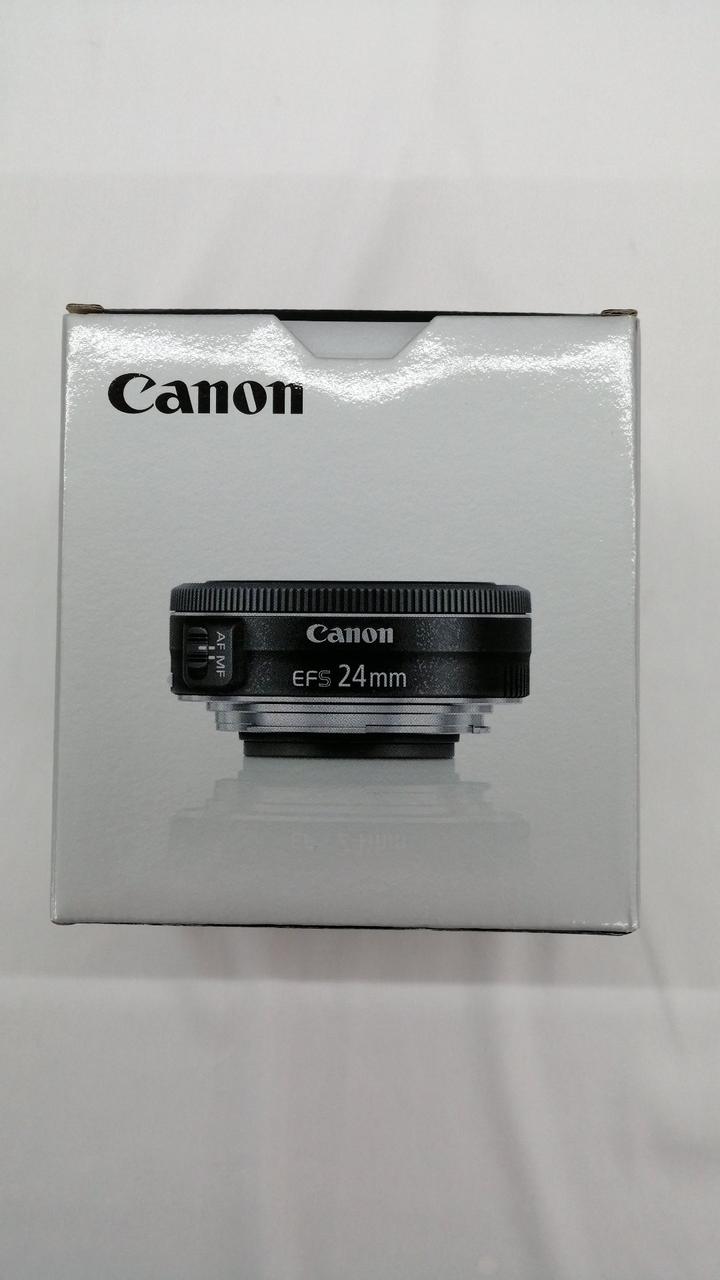 Canon EFS24mm 単焦点レンズ　プロテクター付 レンタル] CANON EF-S24mm F2.8 STM 単焦点レンズ - Rentio