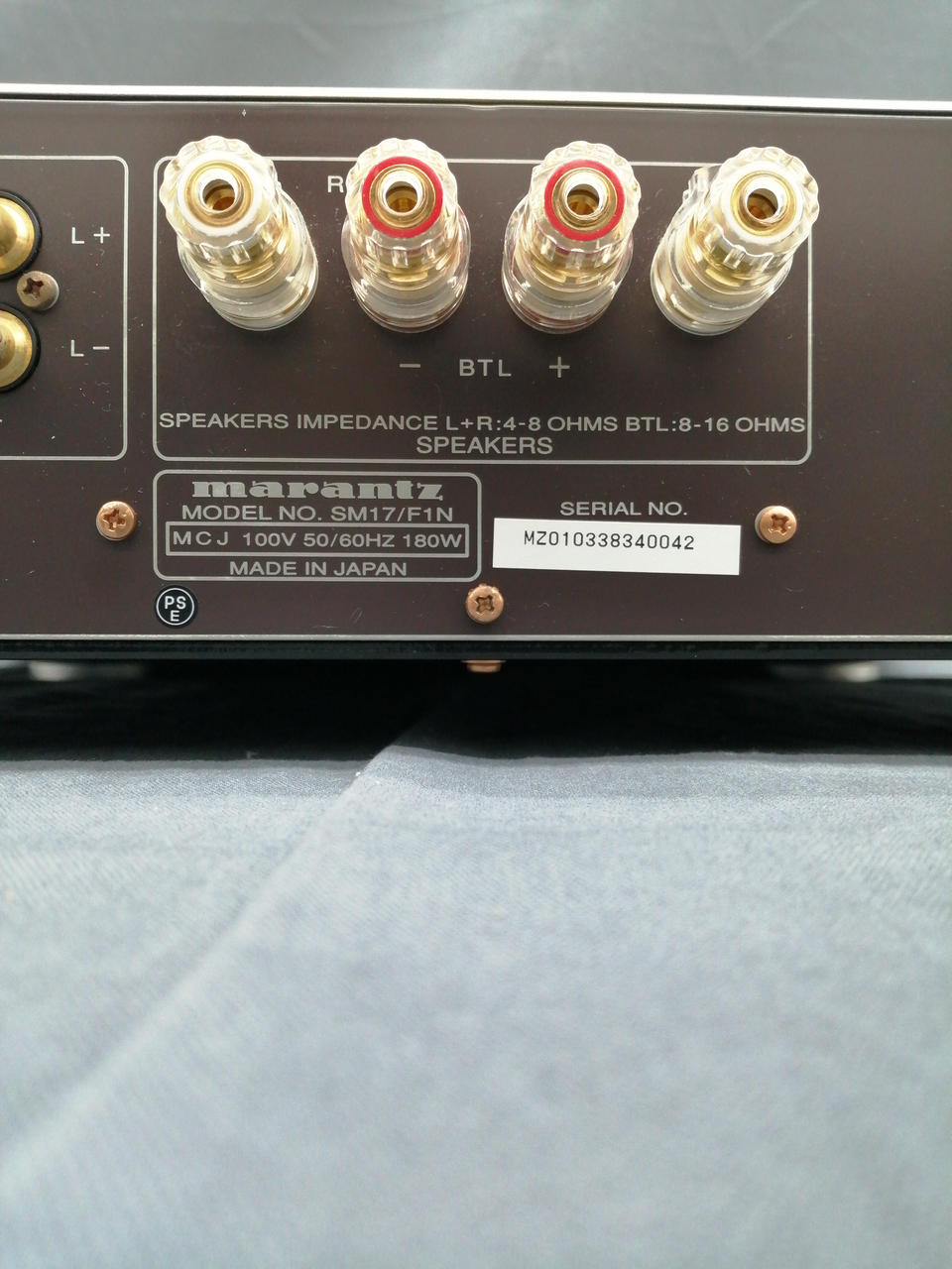 Marantzパワーアンプ SM6100SA 動作品　standbyランプ切れ Marantzパワーアンプ SM6100SA 動作品 standbyランプ切れ