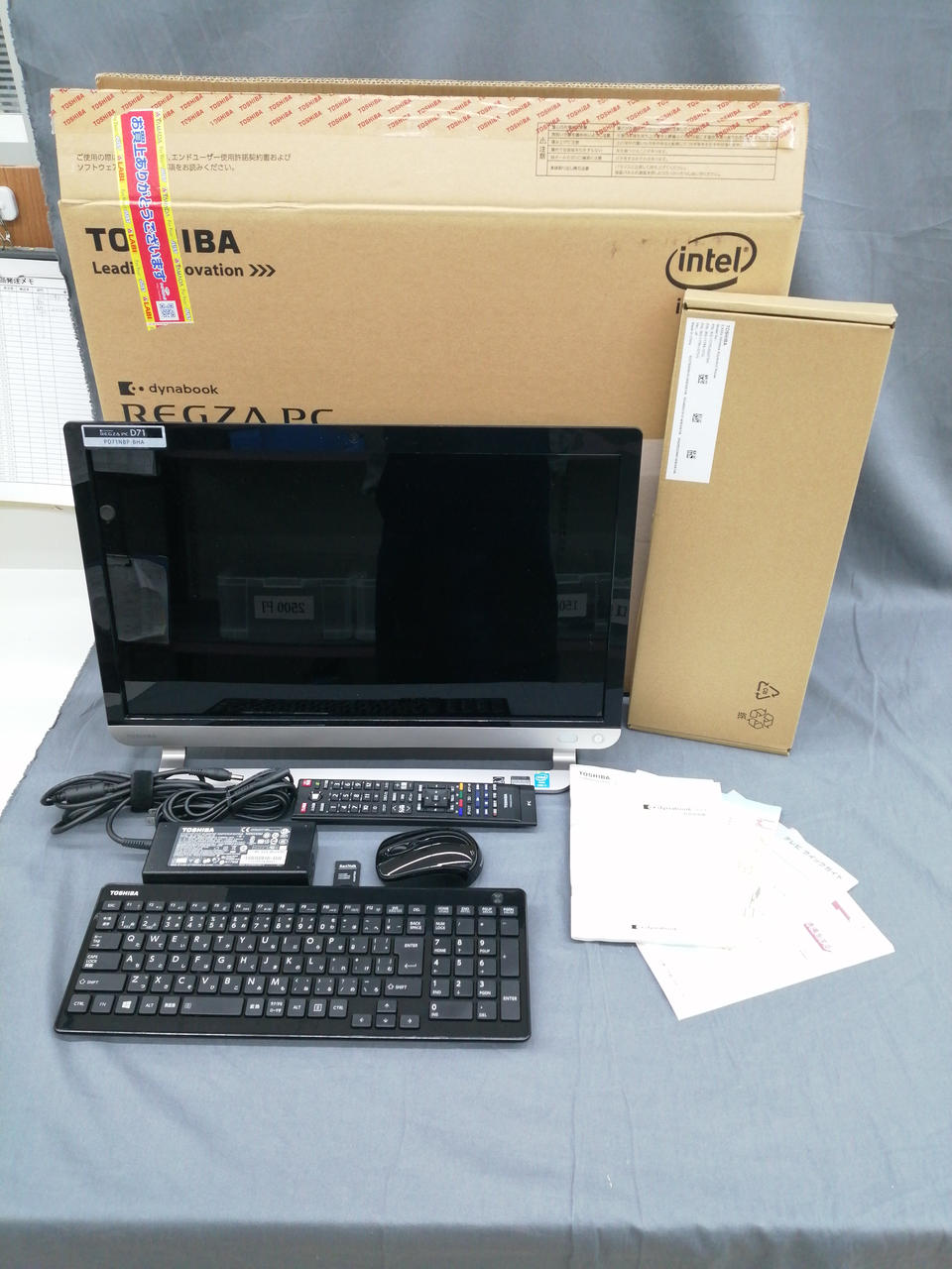 訳あり　HDDなし　TOSHIBA 一体型pc pd71nbp core i7 訳ありHDDなしTOSHIBA 一体型pc pd71nbp core i7