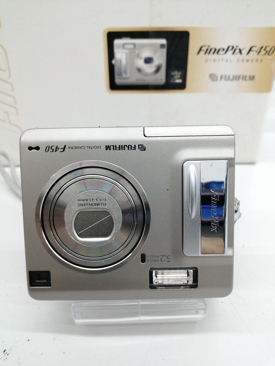 【美品】FUJIFILM FINEPIX F450 コンパクトデジタルカメラ◯ 手のひらサイズのコンパクトデジカメ「FinePix F440」「FinePix