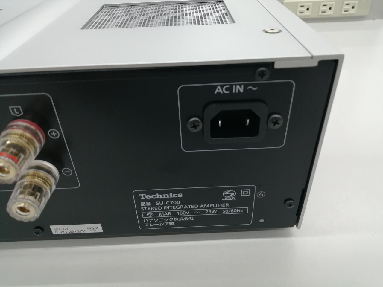 【通電OK】Technics テクニクス プリメインアンプ SU-A707日本製 Technics SU-A707の仕様 テクニクス