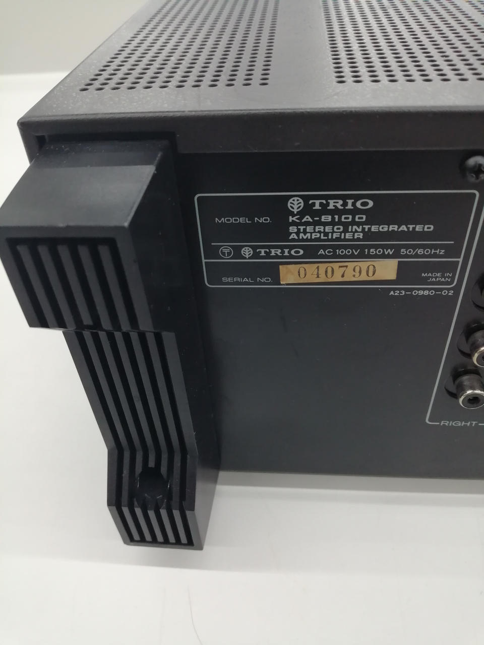 【ジャンク】★希少★ TRIO トリオ KA-6000 プリメインアンプ ジャンク】☆希少☆ TRIO トリオ KA-6000 プリメインアンプ