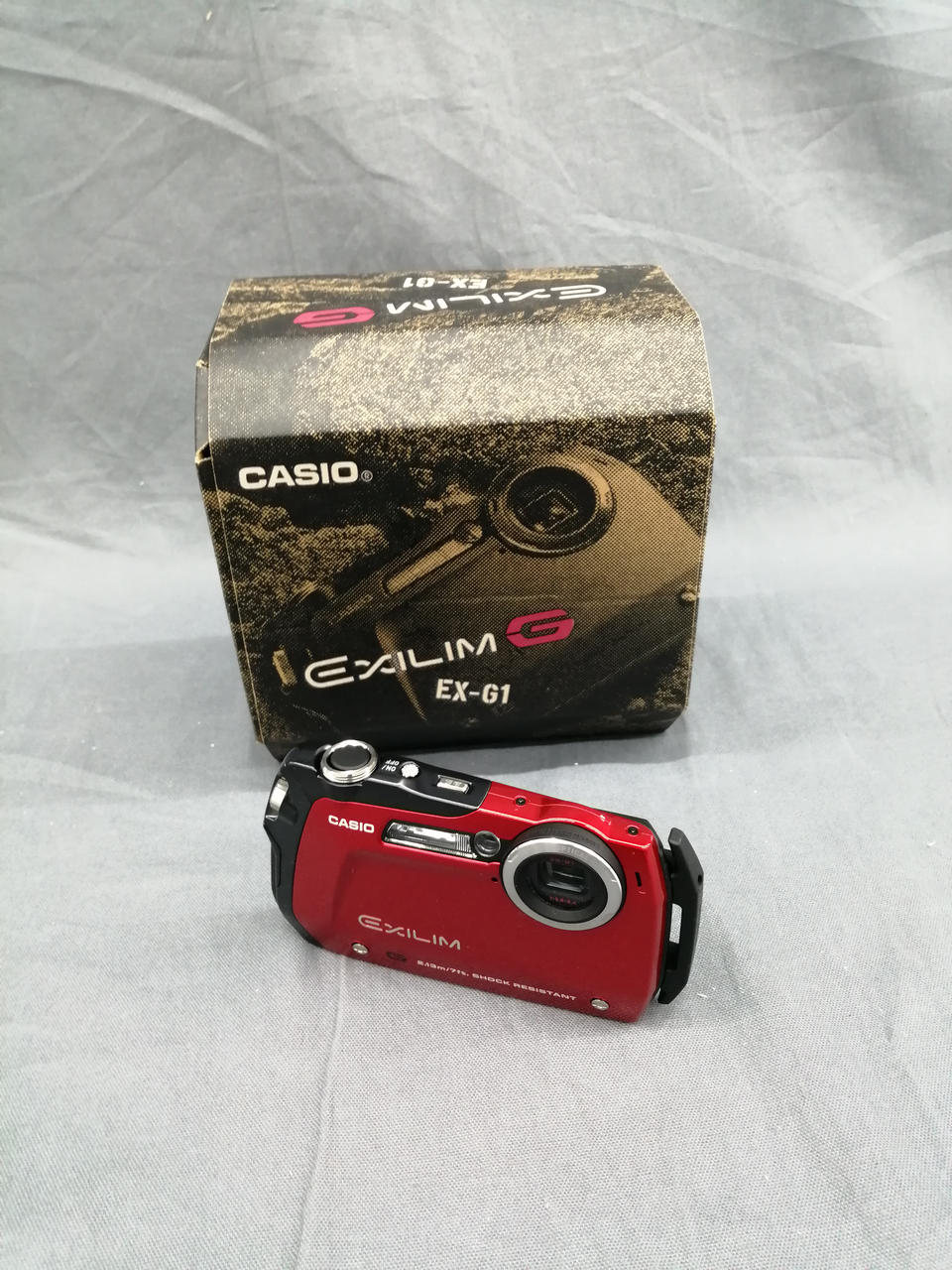 【値下処分】カシオ　デジカメ　EXILIM G EX-G1 CASIO Amazon | CASIO デジタルカメラ EXILIM 1210万画素 3倍 レッド