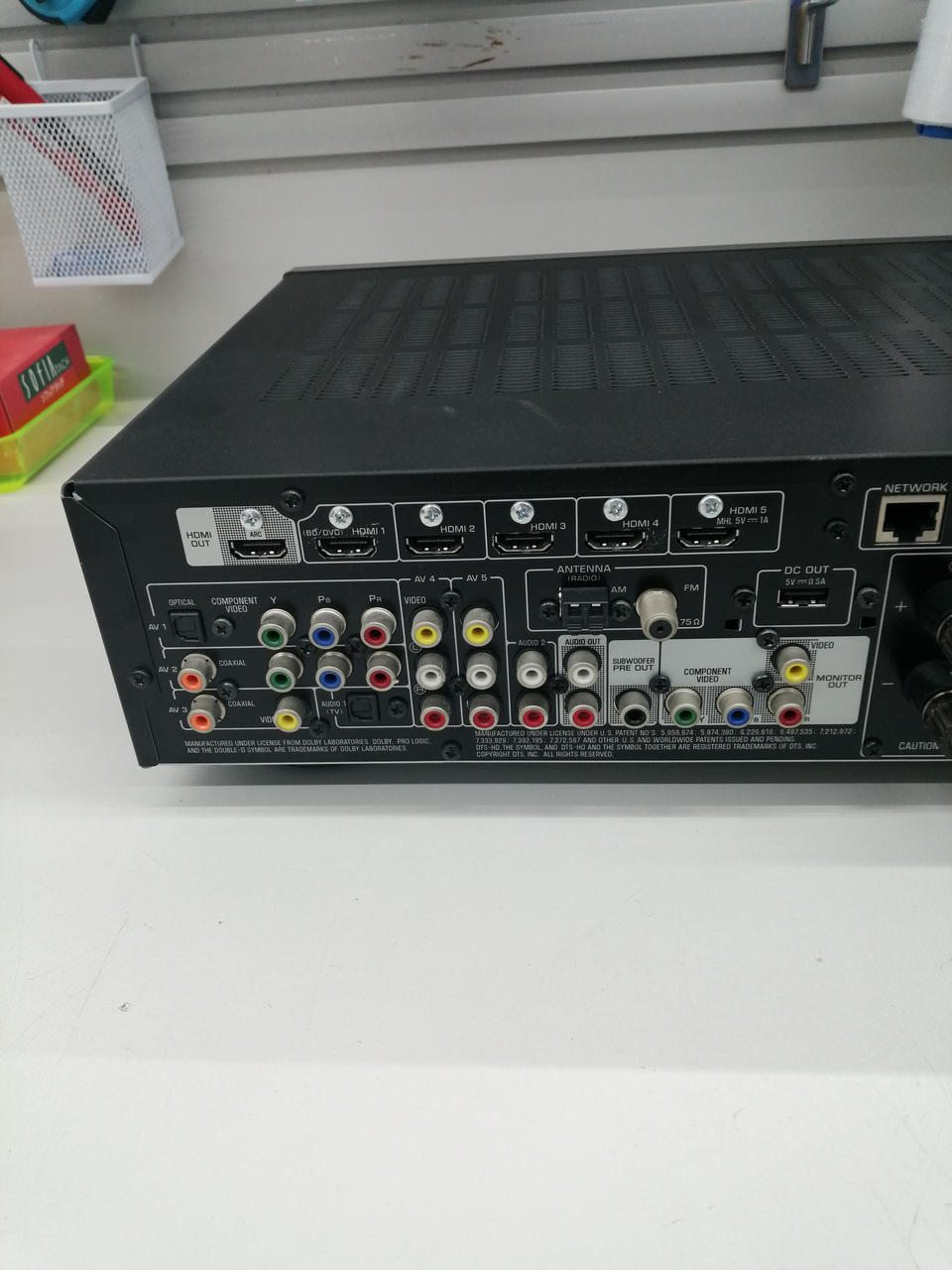 【付属品充実】YAMAHA ヤマハ　AVレシーバー　RX-S600　ブラック RX-S600 - Specs - AV Receivers - Home Audio - Products