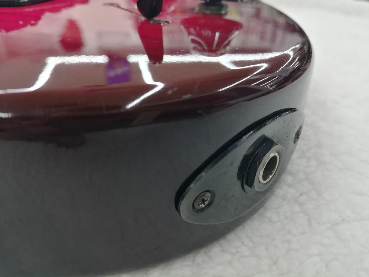 ジャック部分経年汚れあり