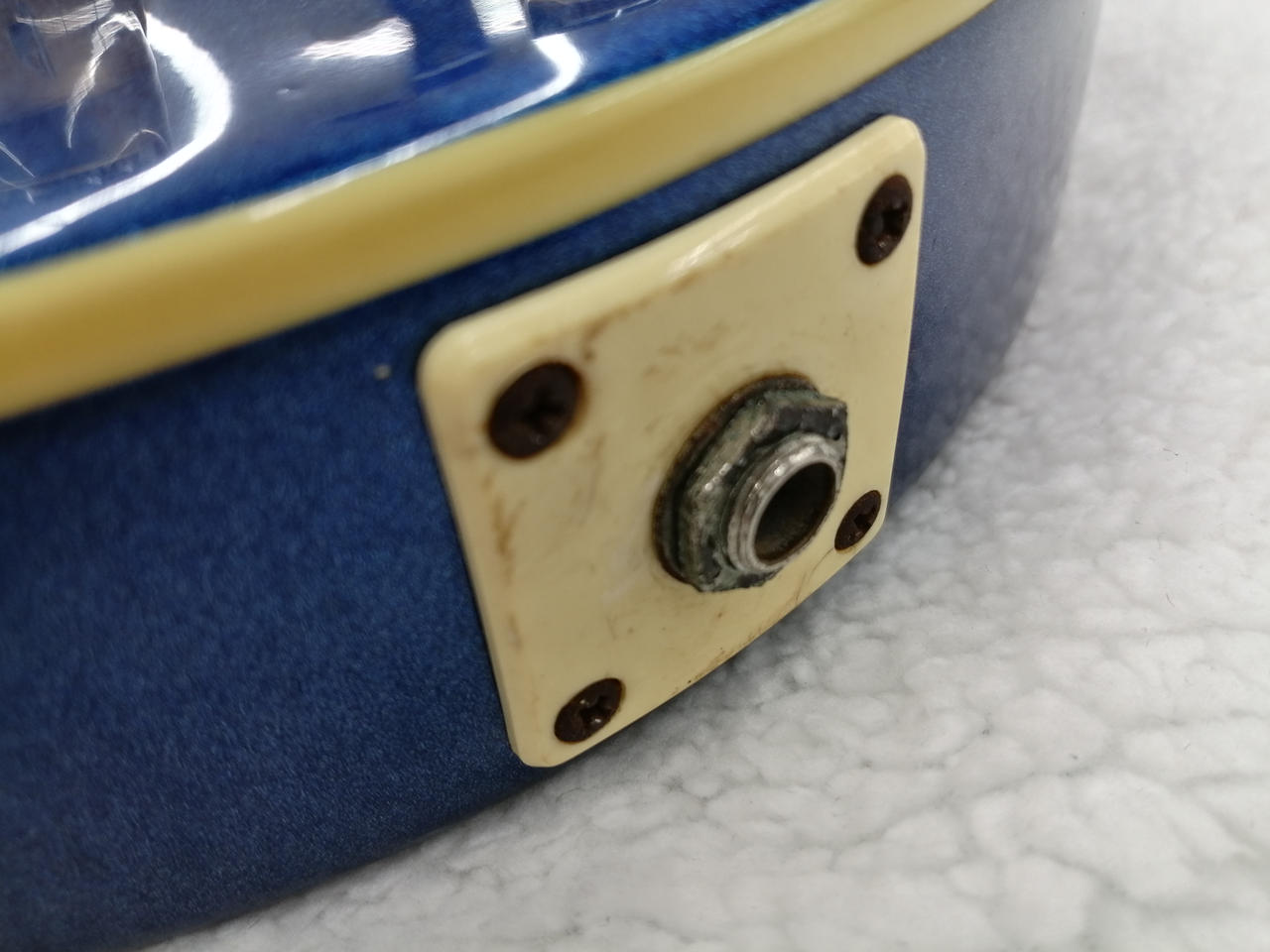 ジャック部分サビています