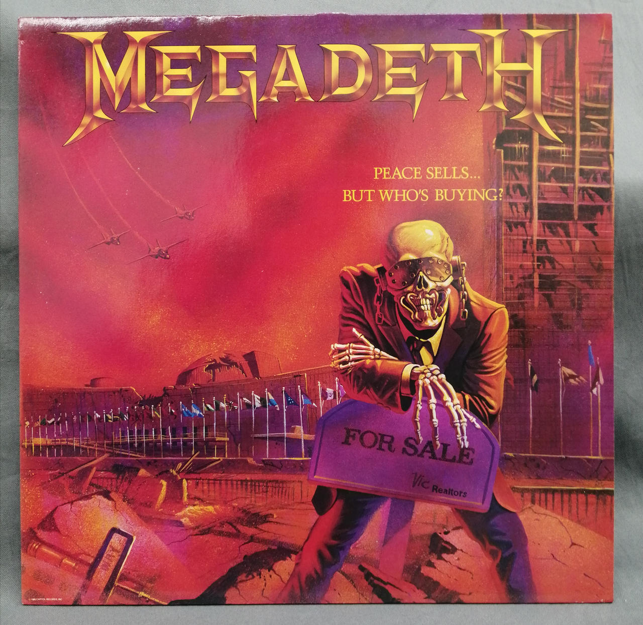 Megadeth / Peace Sells... But Who レコード CAPITOL RECORDS|MEGADETH/PEACE SELLS BUT WHO'S|HARDOFFオフモール