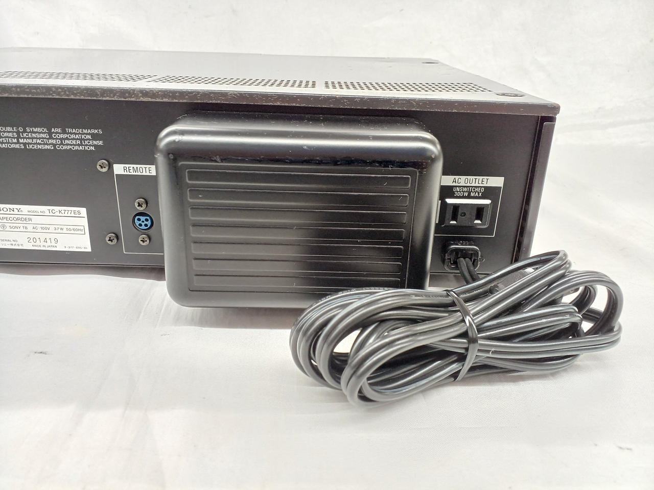 SONY FM/AM チューナ　ST-535 カセットデッキ　TC-U40 SONY FM/AM チューナST-535 カセットデッキTC-U40
