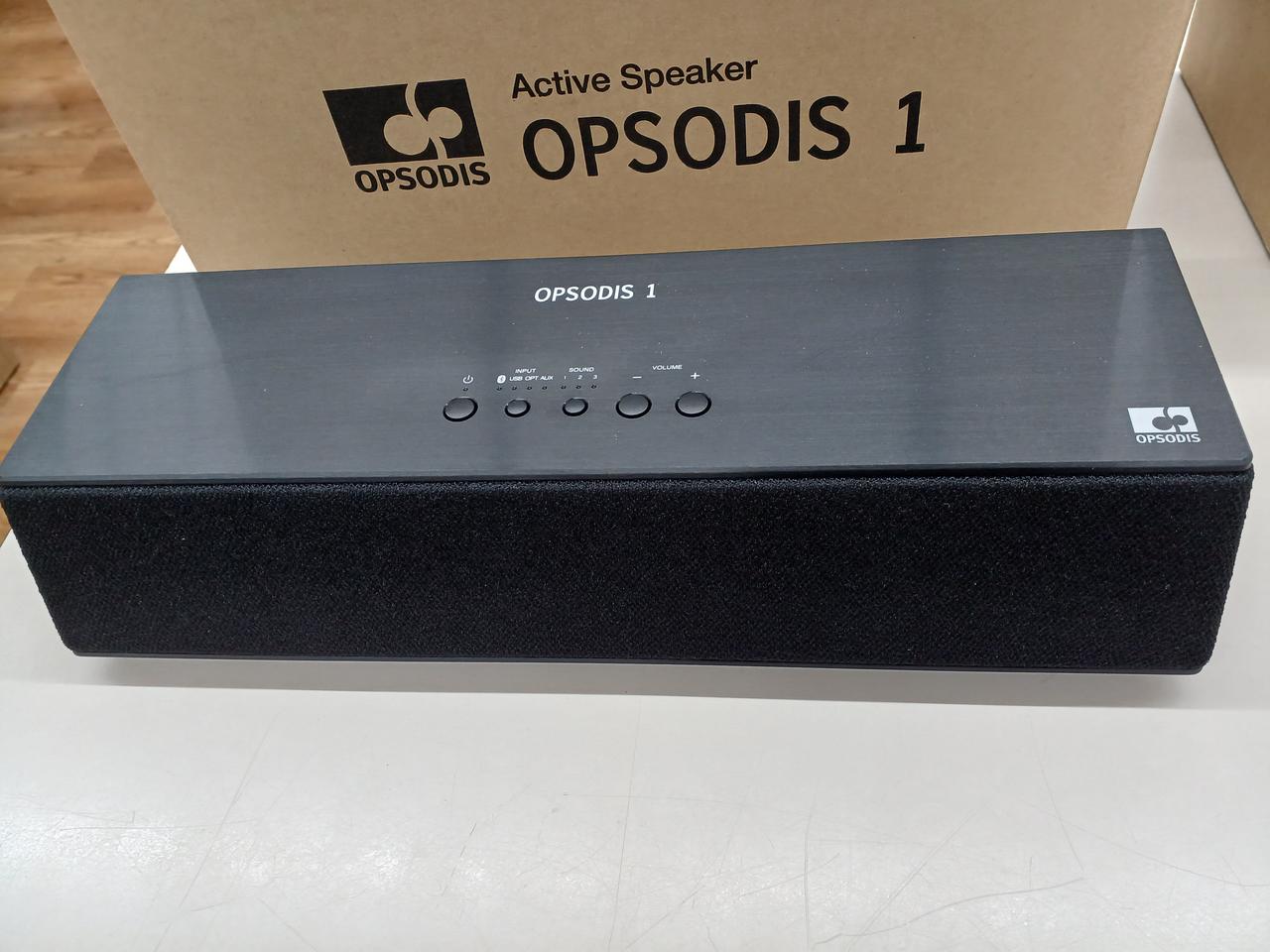 OPSODIS1 シルバー スーパーゼネコンの鹿島建設が作る小型立体音響