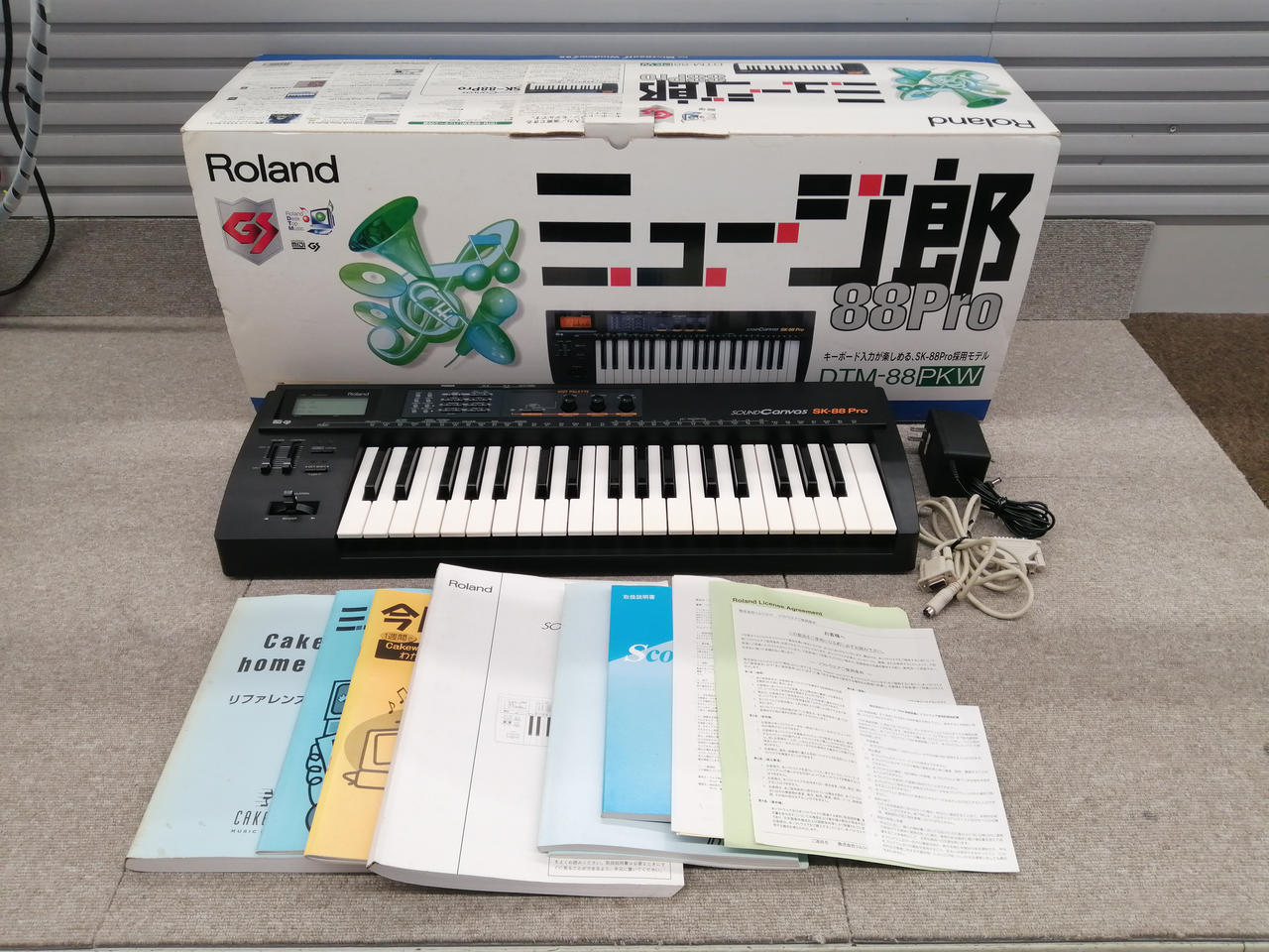 ミュージ郎88Pro Roland DTM キーボード入力モデル