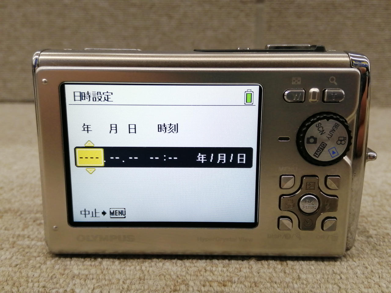 美品　Olympus μ Tough-8000 コンパクトデジタルカメラ ハードオフのジャンクコーナーから救出「OLYMPUS µ TOUGH-8000