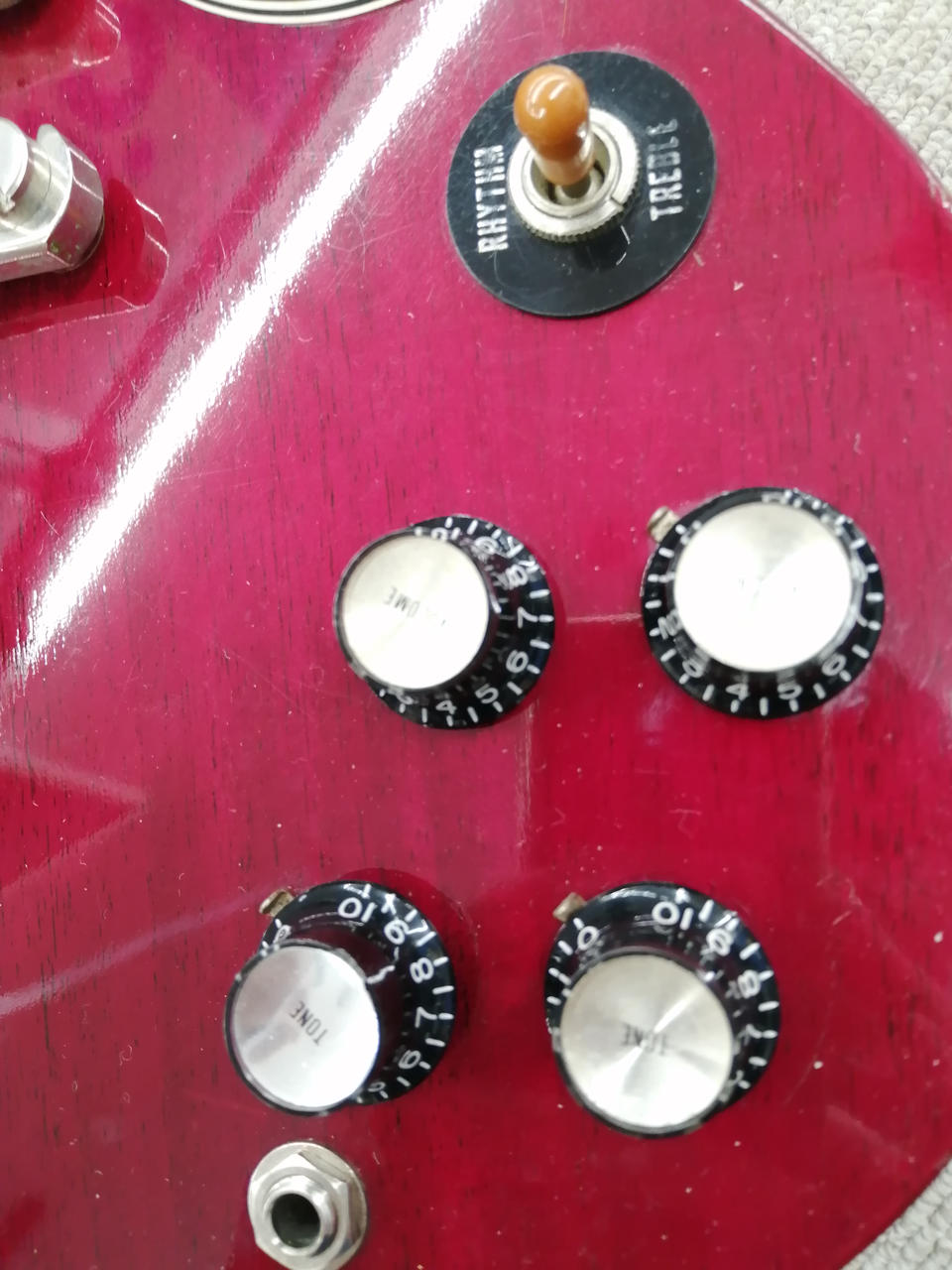 Greco エレキギター アイボリー　SG Greco SG ホワイト - メルカリ