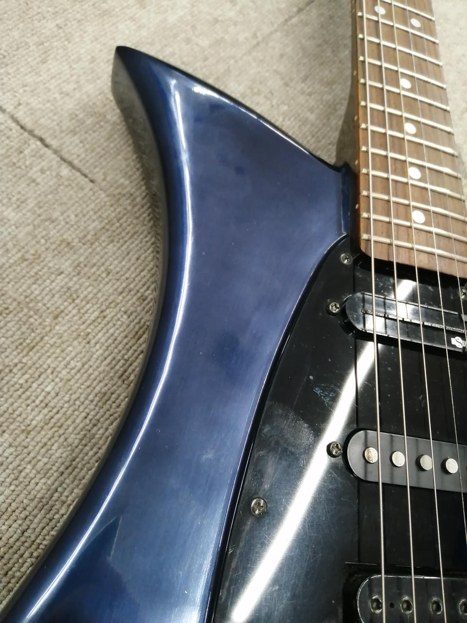 エレキギター・ベースセット・変形ギター・変形ベース・Tokai・黒・ジャンク TUNE Zi III Headless W-Neck (TBK) 【GRANDEY BASS TOKYO 10th