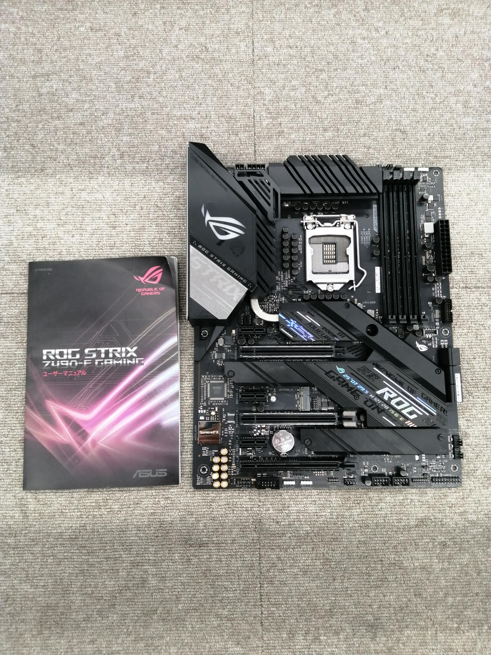 ROG STRIX Z490-f 本体のみ Amazon.co.jp: ASUS INTEL Z490 搭載 LGA1200 対応 ROG STRIX