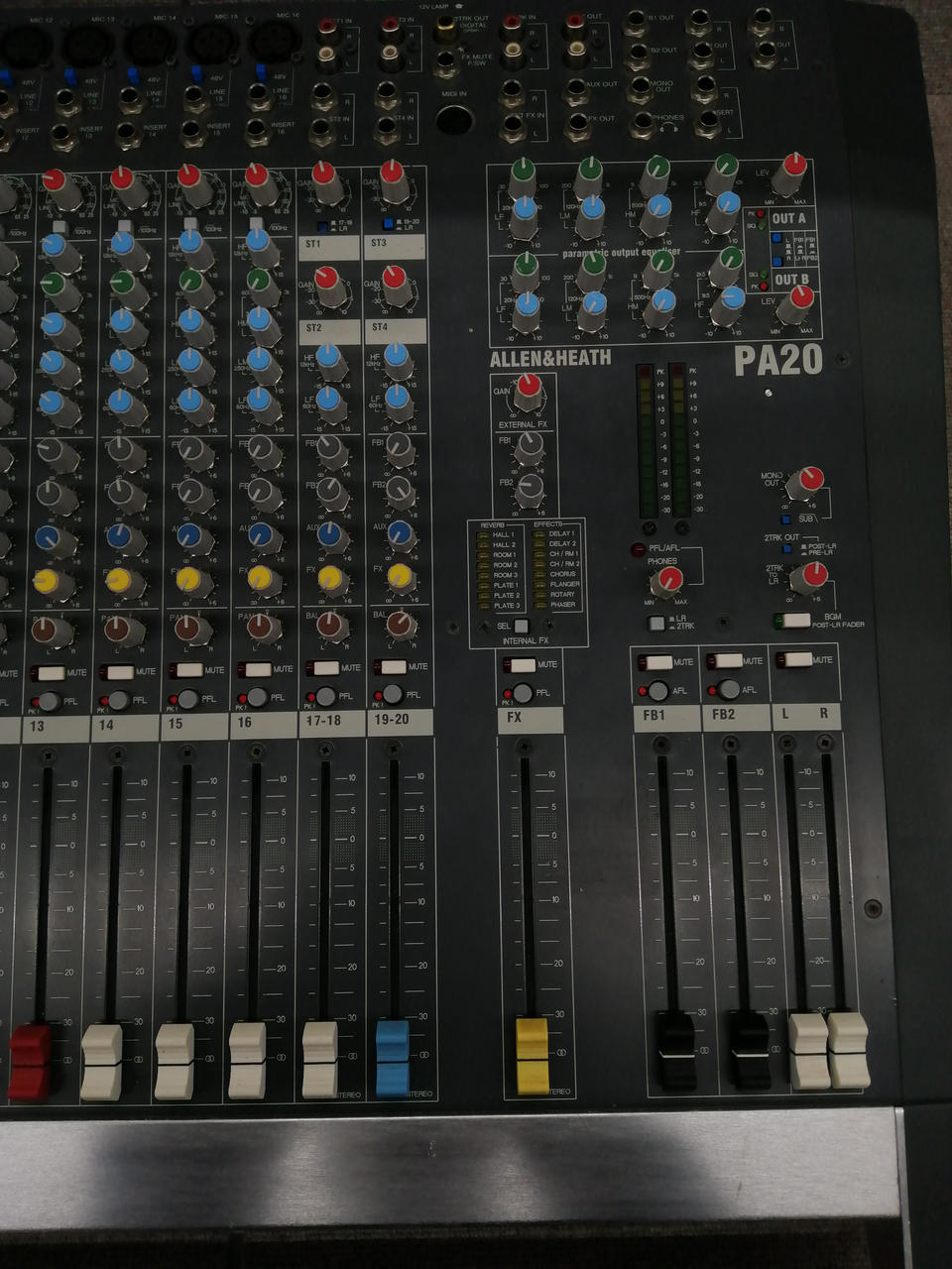 【美品】ALLEN&HEATH PA20 アナログミキサー ALLEN & HEATH PA20 アレンヒース PAミキサー新品