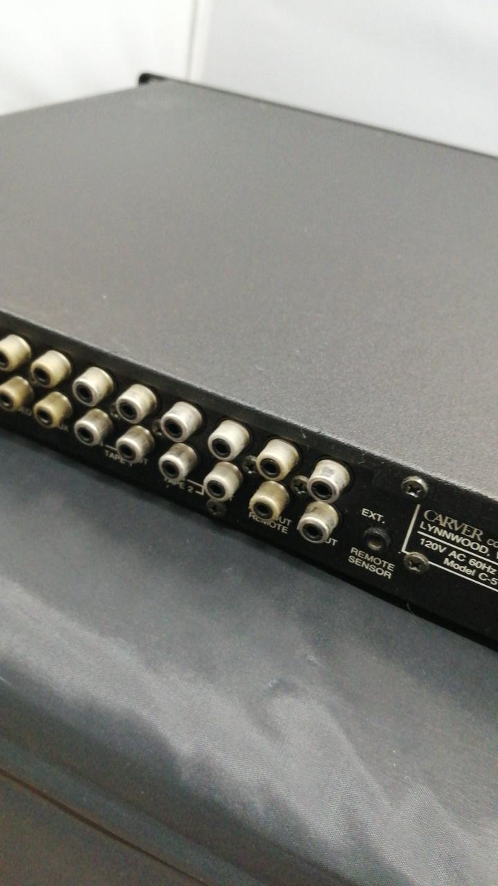値下げしました CARVER C-16 プリアンプ 黒色 CARVER|プリアンプ|HARDOFFオフモール（オフモ）|1010740000035778
